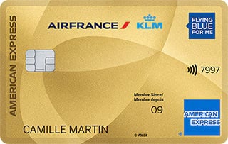 Carte Air France KLM – American Express Gold