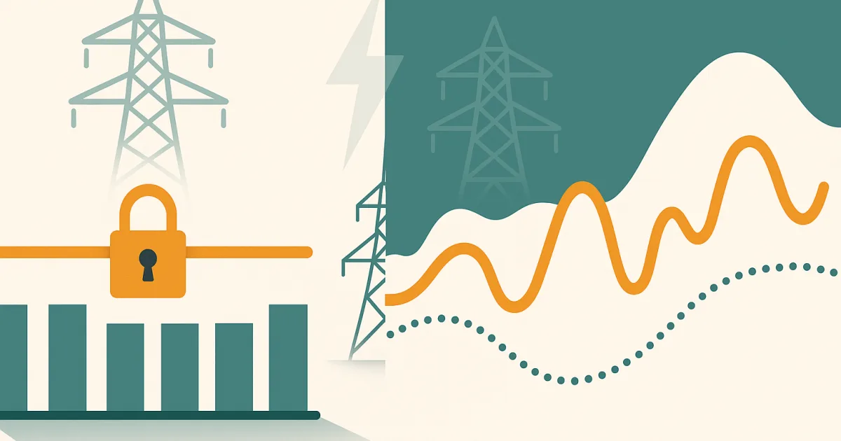 Comparaison entre une offre d'électricité à prix fixe et une offre à prix indexé