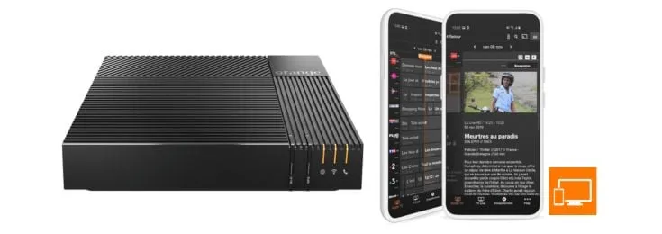 Box internet Sosh avec l'appli TV d'Orange gratuite