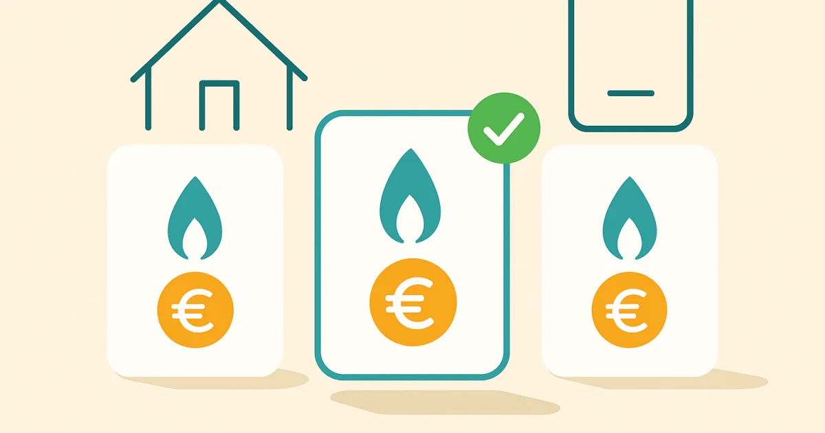 Comment choisir son fournisseur de gaz : critères de prix, type d'offre, zone tarifaire et qualité de service
