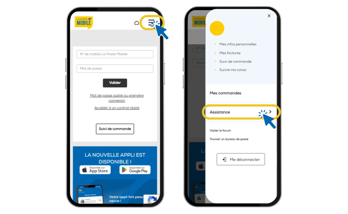 Récupération du code PUK La Poste Mobile