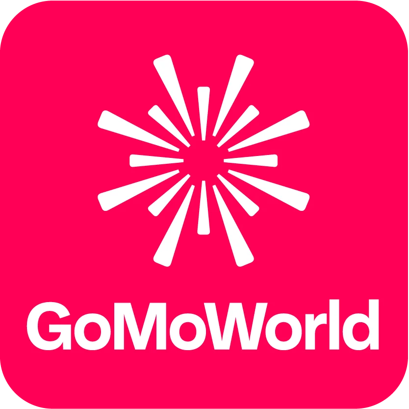 Logo Gomoworld, fournisseur d'eSIM Thaïlande pas chère