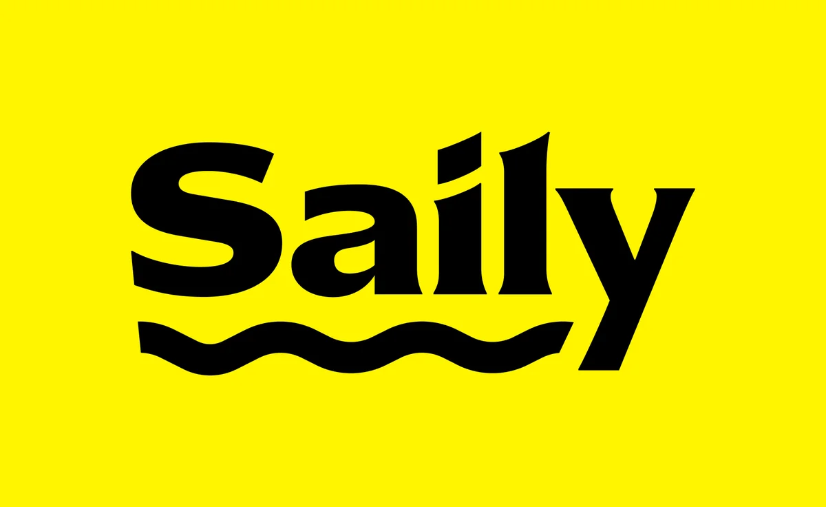 Logo Saily, service eSIM de NordVPN