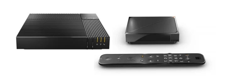 Boîte Sosh internet fibre (Livebox 6) avec décodeur TV