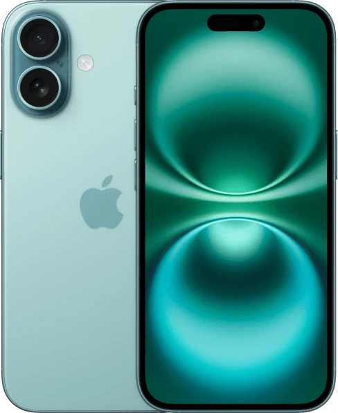 iPhone 16 vu de face et de dos